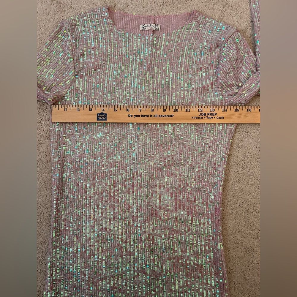 Intimately Free People Gold Rush Long Sleeve - Champagne Float  XS EUC - Picture 10 of 11